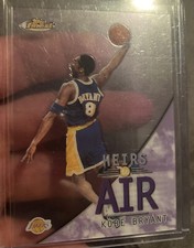 2000 Topps Finest Heirs To Air Kobe Bryant Acetate Rare Los Angeles Lakers