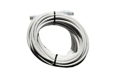 20 ft Cat6 Ethernet Patch Cable 100% Bare Copper 6 Meters RJ-45 - White 