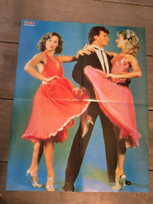 Patrick Swayze / Dirty Dancing - Very rare large poster - Sweden 1988 40 X 52 cm