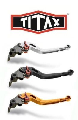 Titax Levers - KAWAKAI ZX6R & ZX10R - various models - Black