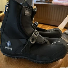 Kahtoola FlightBoot Black Neoprene Cleat Base Over Boot Small Carry Strap