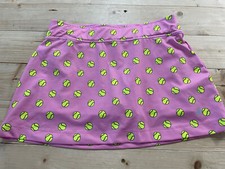 Prince Tennis Skirt Girls Size M Prince Tennis Ball Print Skort