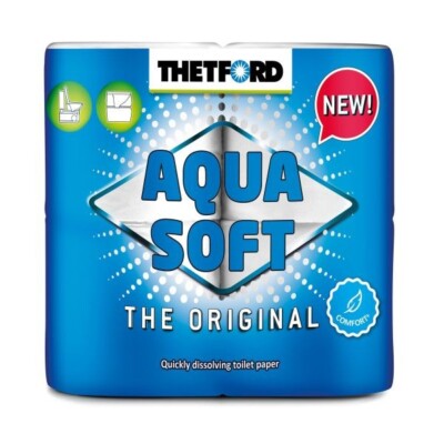 Thetford Toilettenpapier Aqua Soft  4 Rollen