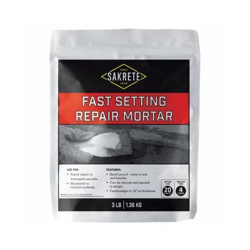 SAKRETE | Fast Setting Repair Mortar | 3 lb
