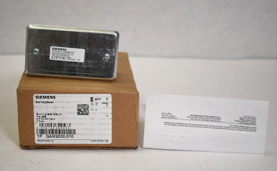 Siemens QAM2030.010 Duct Temp Sensor NTC 10000 OHM Type 2 4'' Probe