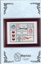 DKT Originals 'COUNTED PLEASURES MAKE COUNTED TREASURES' Cross Stitch Pattern