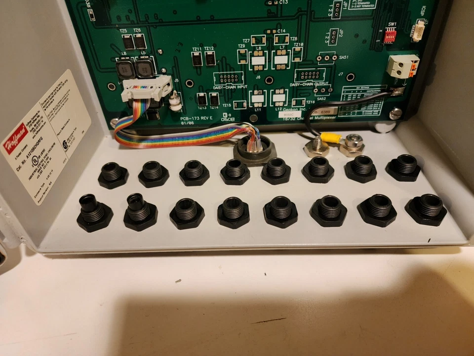 GEOKON 16/32 3208-6392 PCB-173 REV E 8032C 8032-16-1S 08-6389 A1206CHQRFG Foto 4 de 4