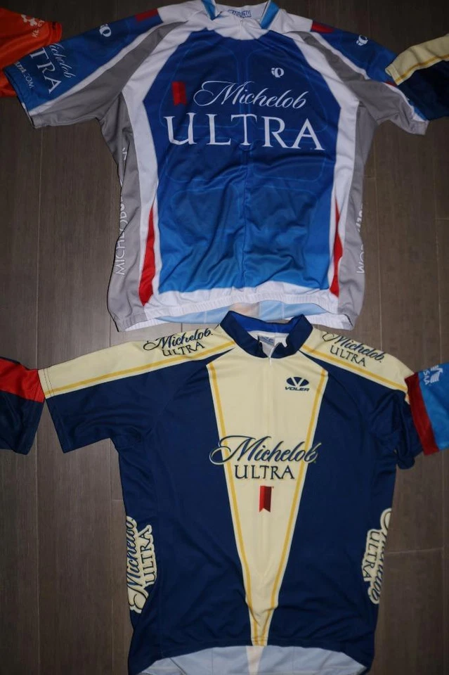 LOTE 6 CAMISETAS DE CICLISMO PARA HOMBRE VOLER MICHELOB ULTRA HERIDO GUERRERO PRIMAL 2XL XXL Foto 3 de 4