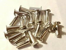 Bifurcated Rivets 10mm Long Split Leg D Ring Fixing Leather Craft Amounts Vary