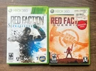 Red Faction Lot: Guerrilla & Armageddon (Microsoft Xbox 360) CIB COMPLETE TESTED