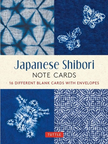 Japanese Shibori, 16 Note Cards | Tuttle Studio | Englisch | Box | 2021 ...