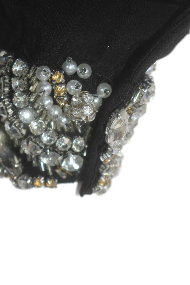 Женская шелковая блузка с длинным рукавом на пуговицах Alexis черная размер S - Изображение 4 из 4