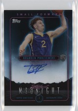 2023-24 Topps Midnight Stroke of Brandin Podziemski #SMA-BP Auto 1pi0