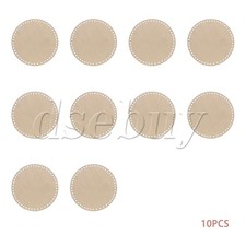 10x Round Wooden Basket Bottom Solid Crochet Basket Base for DIY Weaving 20cm