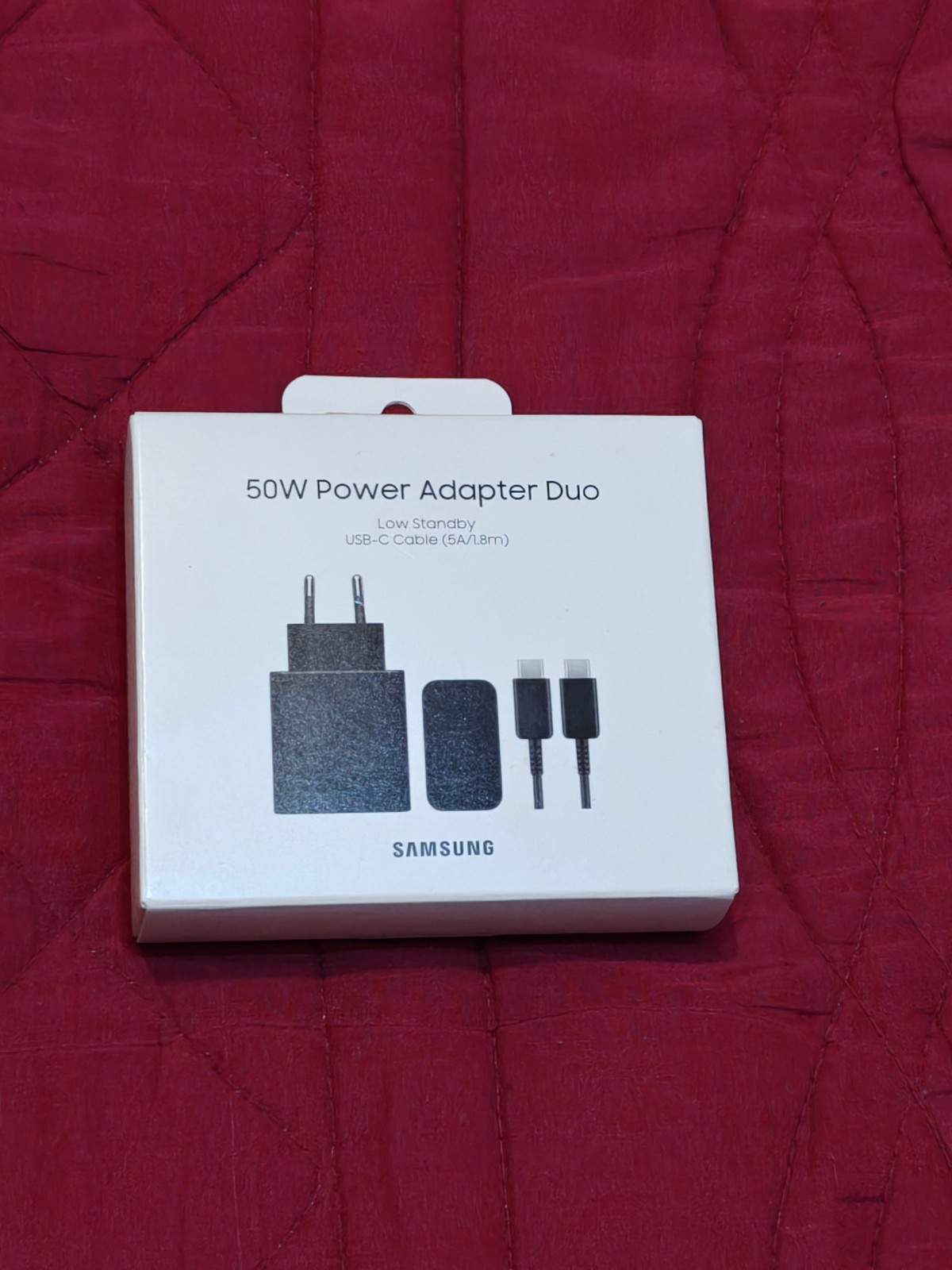 Chargeur USB-C Samsung Duo 50W idéal pour le bureau et les déplacements