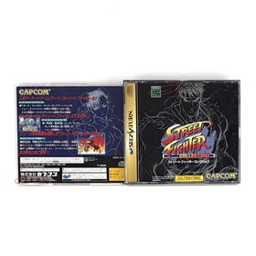 STREET FIGHTER COLLECTION Sega Saturn Japan Import Free shipping FedEx DHL