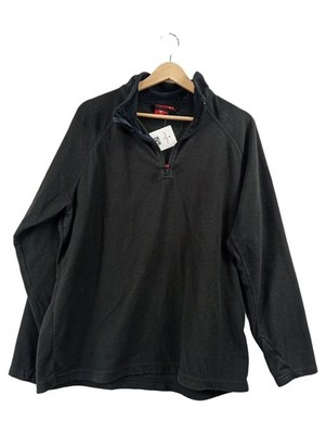 Engelbert Strauss Fleecepullover Herren Gr. 50 L Schwarz Arbeitspullover