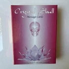 Crystal Skull Message Cards White Elk Woman Deck of 39 Cards with Guidebook RARE
