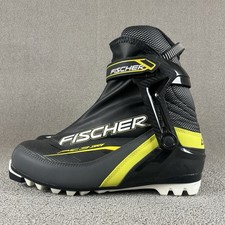 Fischer RC3 Scarponi da sci di fondo nordico skate taglia 46 (U.S 12) nero fluo