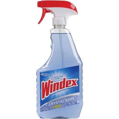 Windex Crystal Rain 23 Oz. Glass & Surface Cleaner 70208 Pack of 8 Windex 70208