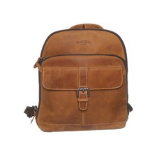 Gusti Leder Studio, Rucksack, Unisex (Erwachsene), Braun, 26, 5 #BaD