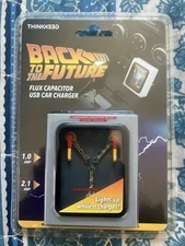 NEW Back to the Future Flux Capacitor USB Car Charger Think Geek RARE! 