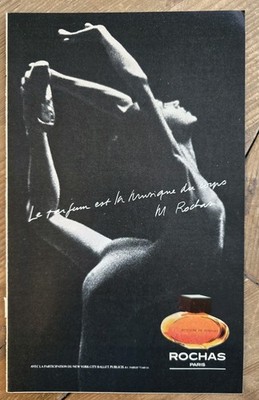 1981 Mystere De  Marcel Rochas Paris Perfume vintage Ballet ad