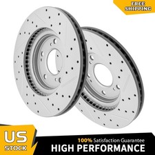 11.57" Front Disc Rotors for Mitsubishi Eclipse Cross Galant Lancer Outlander