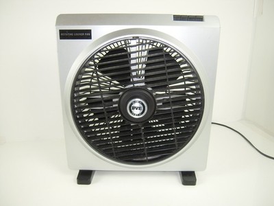 Vintage DVE 3-Speed Portable Fan w/ Rotating Grille Model DA-12B1 RETRO!!