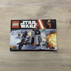 LEGO Star Wars 75132 First Order Battle Pack - 100% complete