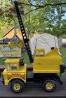 Tonka Turbo Diesel Bucket Crane Shovel Truck. XMB-975 Pressed Steel Plastic Toy