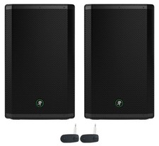 2 Mackie Thrash215 15  1300W Active DJ PA Speakers w/Wireless Linking Thrash 215