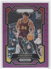 #4 Cam Christie 2024-25 Prizm Draft Picks Purple Wave RC