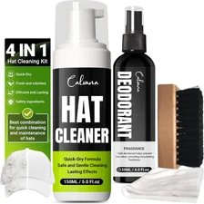 4-In-1 Professional Hat Cleaning Kit, Quick-Drying Cap Saver Cleaner, for Baseba