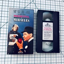 Pocketful of Miracles VHS 1989 Comedy Drama Frank Capra MGM/UA Home Video USED