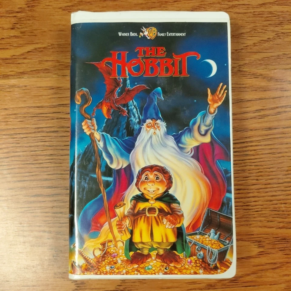The Hobbit & The Return Of The King Animated (VHS, 2001) Fantasy Video Tape Lot - Image 2 of 4