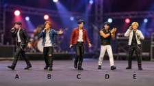 Boy Band Display Figures 1:87 & 1:64 Scale Music Scene Collectibles