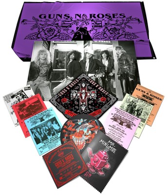 GUNS N' ROSES 来日記念完全限定BOX SET Watch 18-Minute Guns N' Roses Box Set Opening Video