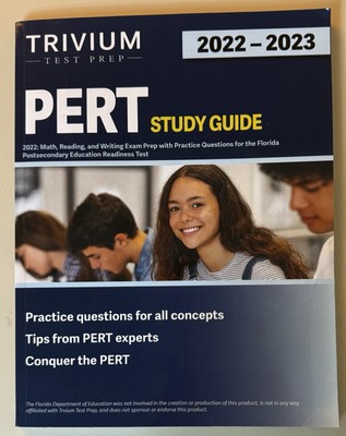 PERT Test Study Guide 2022: Math, Reading, and Writing Exam Prep