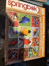 Springbok Puzzles To Remember Songbirds 100 XL Pcs New Sealed Made in USA