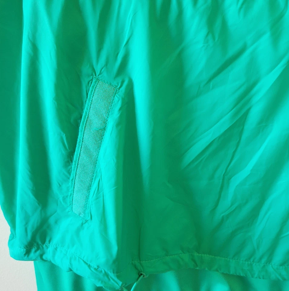 Chaqueta Avia 1/4 Cremallera Talla XXL/2X Pullover Rompevientos Sudadera con Capucha Lote de 2 Verde Negro  Foto 3 de 4