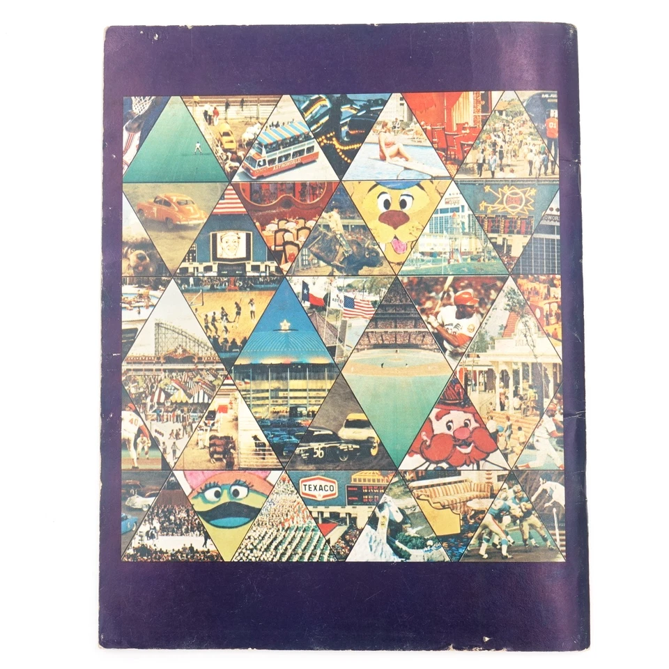 Astrodomain Astrodome Astroworld Houston Texas Home of the Astros 1972 Program - Image 2 of 4