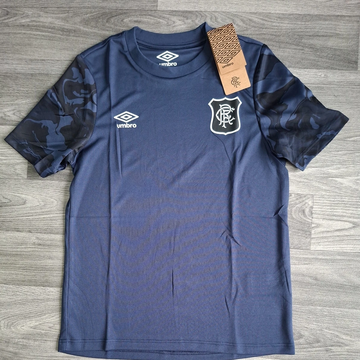 MAILLOT DE FOOTBALL GLASGOW RANGERS UMBRO TAILLE XLB-XS