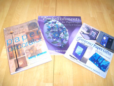 Lot of 3 The Paper Decorator Making Books Gorgeous Gifts Embellishments