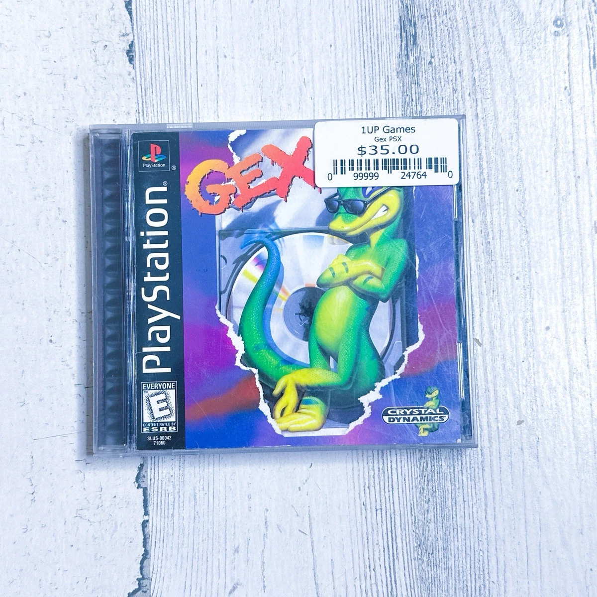Jeu GEX Sur PS1 – CD Seul – état De Marche – Compatible PS2/PS3