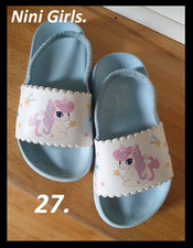 Sandale, tong avec élastique motifs licorne P: 27