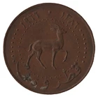 1966 Qatar & Dubai 10 Dirhams – Bronze Coin