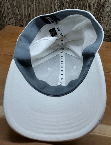 Under Armour Mütze Kappe Golf weiß Erwachsene Größe Large extra groß Unisex bestickt - Bild 8 von 9