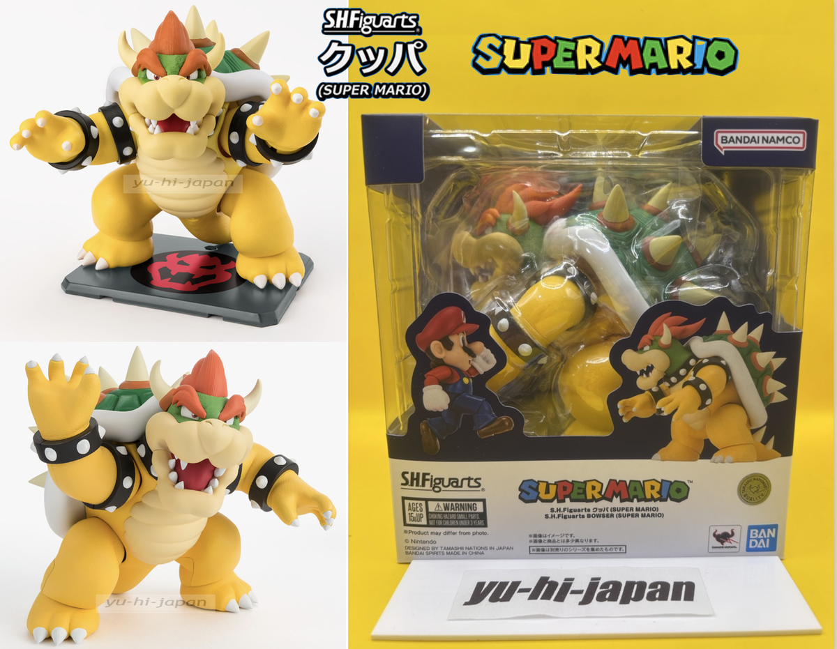 S.H.Figuarts Super Mario Bowser (SUPER MARIO) BANDAI Japan NEW