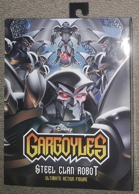 NECA Gargoyles Steel Clan Robot new sealed ultimate disney